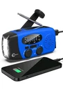 Emergency Hand Crank/ Solar Radio, 3 Led Flashlight, Use Power Bank.. Fixed Price $12.97.
