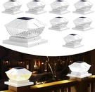 Viewsun Solar Post Cap Lights, 8 Pack Fence Warm White High B. Fixed Price $55.99.