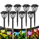 Led Solar Pathway Stake Lights Outdoor Garden Walkway Lawn Landscape Yard Lamp. Fixed Price $7.99.