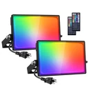 Onforu Pack Led Rgbw Flood Lights Outdoor 70W, 2700K Warm White Dimmable Mi.... Fixed Price $69.61.