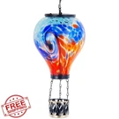 Starsoul Hot Air Balloon Solar Lantern, Flickering Flame Light, Hanging Garde.... Fixed Price $44.99.