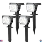 Solar Outdoor Spot Lights, 3 Modes, Auto On/off, Waterproof, 4 Pack. Fixed Price $56.44.