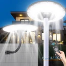 Much 9900000ML Commercial Solar Street Light Outdoor Dusk Dawn Lamp + Pole. Fixed Price $128.99.