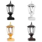 2 Outdoor Solar Post Light Lamp Lantern 6X6 Led Deck Cap Fence Path Vinyl Garden. Fixed Price $59.99.