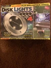 Bell + Howell Disk Lights Solar Weatherproof Led Outdoor, As Seen On Tv 4 Pack. Fixed Price $19.99.