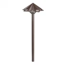 Kichler 16123AZT27 - Perforated Led Path Light Architectural Bronze 2700K. Fixed Price $92.00.