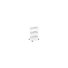 Whitmor 6055-11631-WHT 3-TIER Metal Shelf Utility Cart, White, 13.35 X 17. Fixed Price $80.34.