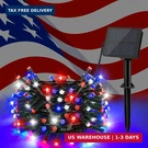Cshare Red White And Blue Solar Lights, 4TH July Waterproof Outdoor 39. Fixed Price $22.48.