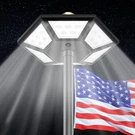 Flag Pole Light Solar Powered Top Mount, 2000LUMEN IP67 Waterproof Ligh.... Fixed Price $42.27.