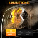 Novsight Led Pod Lights Off Road Spot Flood Super Bright White Amber. Fixed Price $365.49.