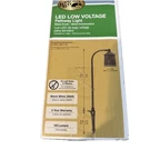 Hampton Bay Led Low Voltage Pathway Light Black Finish Free Shipping!!!. Fixed Price $29.00.