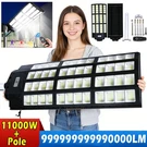 9990000000LM Solar Street Lights Outdoor With Motion Sensor, Remote Control+pole. Fixed Price $179.19.