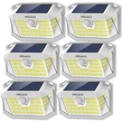 Welalo Solar Motion Lights Outdoor, 3 MODES/6 PACK/188 Led Pack, White. Fixed Price $56.84.