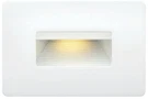 Hinkley Landscape Luna Led 2700K Step Light 12V Horizontal 4" Satin White. Fixed Price $119.00.