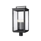 Z-lite Hartwell 5LT Outdoor Post Mount/round, Black/clear Seedy 5019PHXLR-BK. Fixed Price $578.00.