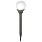 New Boston Harbor 1145440 Brown Outdoor Cracked Glass Color Changing Yard Light. Fixed Price $7.99.