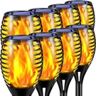 Tomcare 8 Pack Outdoor Solar Lights Flickering Flames Torch Decorative Garden.... Fixed Price $72.98.