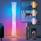 World Win Floor Lamp, 61'' Smart Rgb Led Corner With Music Sync And 16 Mill. Fixed Price $57.99.