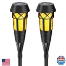 Evelynsun Flickering Flame Solar Torch Light Outdoor Garden Landscape Waterproof. Fixed Price $54.93.