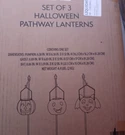 Members Mark Solar Led Spooky Lawn Stakes Set Of 3 Halloween Pathway Lanterns. Fixed Price $24.99.