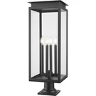 Z-lite 5018PHBR-533PM-BK Nova Post Light Accessories Black. Fixed Price $392.70.