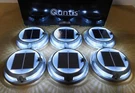 Solar Deck Lights Set 12 Rgb Led IP68 (waterproof) Outdoor 11 Lighting Modes. Fixed Price $58.00.