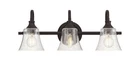 Park Harbor Milldale 3-LIGHT Vanity Oil Rubbed Bronze Finish New. Fixed Price $194.29.