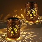 2-PACK Solar Lanterns Outdoor Decor, Dragonfly Metal Hanging Lights For Garden. Fixed Price $74.97.