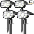 Nymphy Solar Lights Outdoor Waterproof IP68,56 LED3 Lighting Modes Powered. Fixed Price $61.54.