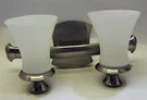 5262BN Hinkley Lighting Amherst Two Bath Fixture Brushed Nickel 7 1/2". Fixed Price $129.95.