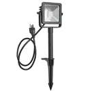 Hampton Bay 900 Lumen Plug-in Black Integrated Led Outdoor Landscape Flood Light. Fixed Price $44.99.