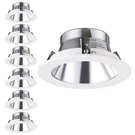Torchstar 4 Inch Brighter Classic Recessed Light Trim, Metal Step Baffle, Fit.... Fixed Price $58.52.