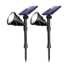 Roshwey Solar Spot Lights Outdoor, 600LM Flood Waterproof .... Fixed Price $57.44.
