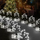 Upgrade Snowflake Solar Christmas Lights Outdoor - 2PACK 40LED Pathway. Fixed Price $44.99.