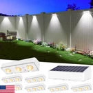 Jofios Solar Fence Lights Outdoor Waterproof Led, 8 PACK,1300MAH, 6 Inch. Fixed Price $87.18.