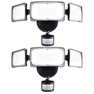 Upgraded Head Led Security Lights With Motion Sensor, 40W, 3800LM,. Fixed Price $135.24.