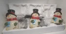 Westinghouse Solar Led Christmas Lights Set Of 3 Snowman Outdoor. Fixed Price $26.99.
