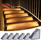 Volisun Solar Stair Lights Pack, Step Outdoor Waterproof IP67, Le. Fixed Price $55.82.