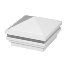 Fiberon 5X5 Pyramid Top Post Cap Halo Light - Tranquil White. Fixed Price $25.99.