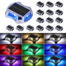 Bosceos Solar Driveway Lights Outdoor 16-PACK, Deck Rgb Color Mo.... Fixed Price $118.97.