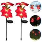 2X Solar Christmas Flower Lights Outdoor Garden Lawn Stake Lamp Pathway Decor Us. Fixed Price $14.99.