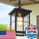 Gepow Outdoor Pendant Fixture Farmhouse Exterior Hanging Lights. Fixed Price $85.79.