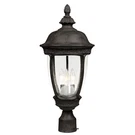 Knob Hill Dc-three Light Outdoor Pole/post Mount European STYLE-10 Inches. Fixed Price $249.95.