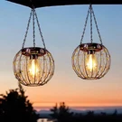 Hanging Solar Lanterns, Lights Outdoor Waterpoof, Warm White. Fixed Price $40.90.