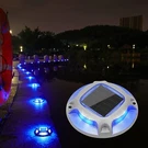 Volisun Solar Dock Marine Lights 12 PACK,2 Colors 1,OUTDOOR Led Powered. Fixed Price $128.05.