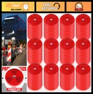 96 Pcs Round Reflectors For Driveway, Fence, Gate Posts, Trailers & Mailboxes -. Fixed Price $67.99.