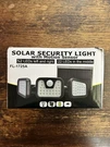 Solar Led Flood Light FL-1725A Motion Sensor Outdoor Weather Resistant Black. Fixed Price $34.99.
