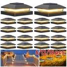 6/12/18PACK Solar Post Cap Light For 4X4 Outdoor Waterproof Led Deck Fence. Fixed Price $78.99.