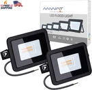 Miheal 110V 2 Pack 10W Led Flood Light, Warm White 3000K, IP68WATERPROOF Super B. Fixed Price $24.70.