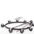 Dvi DVP9028 Oil Rubbed Bronze 8-LIGHT Single Tier Chandelier W/ Opal Glass Shade. Fixed Price $227.99.